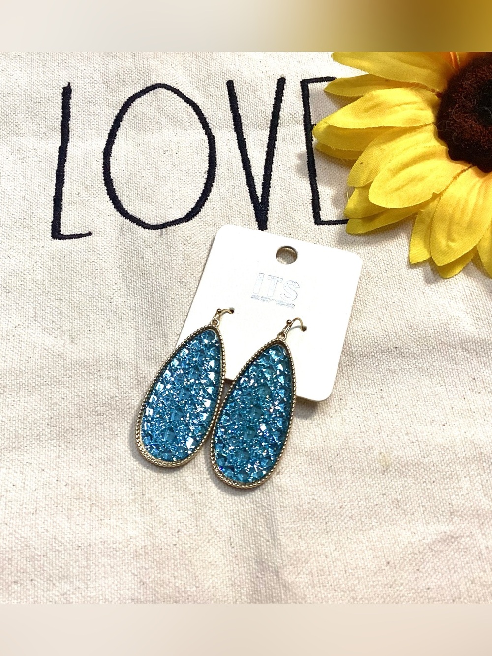 Turquoise Sparkle Earrings